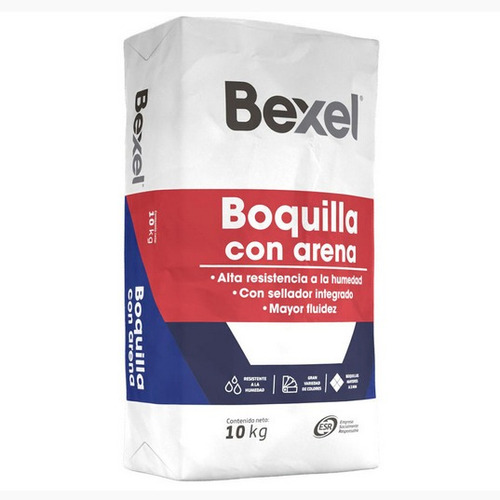 Boquilla Con Arena Color Chocolate 10 Kg Para Juntas 3-25 Mm
