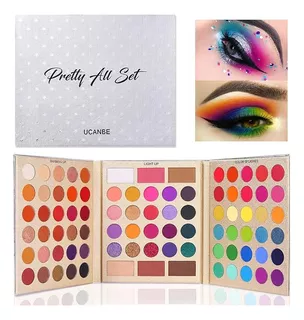 Paleta De Sombras Ojos De 86 Coloresmaquillaje De Ojo