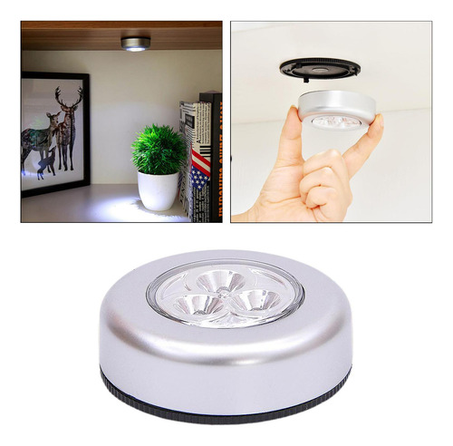 Led Inalámbrico Stick Tap Ropero Lámpara De Luz Táctil