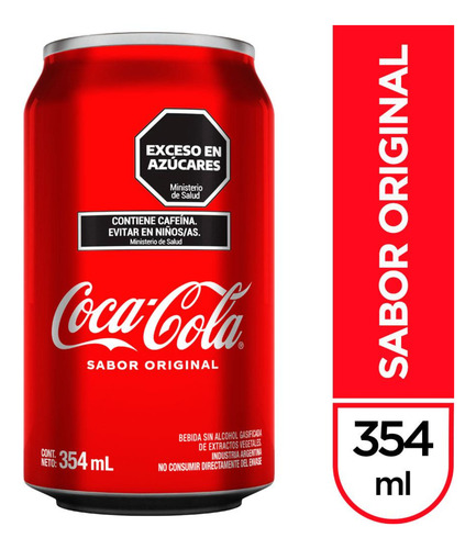 Combo Coca Cola Original X24 + Coca Cola Zero X24 Lata 354ml