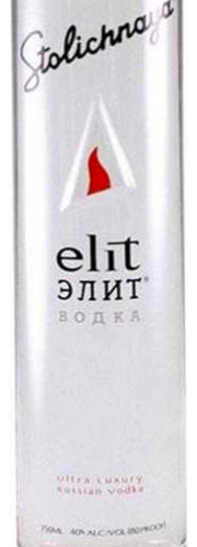 Paquete De 3 Vodka Stolichnaya Elit Night Edition 700 Ml