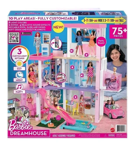 Barbie playhouse mega casa de los sueños hotsell