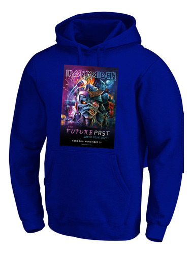 Sudadera Iron Maiden The Future Past Tour 2024(foro Sol Mex)