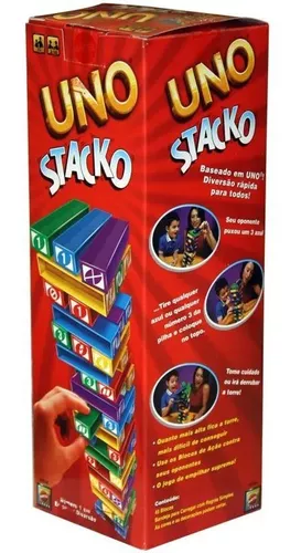 Brinquedo Jogo Uno Stacko - Mattel