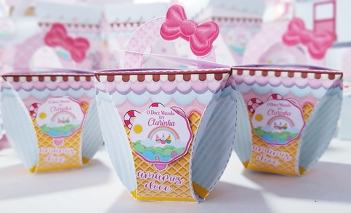 Kit Personalizados Confeitaria - 50 Itens