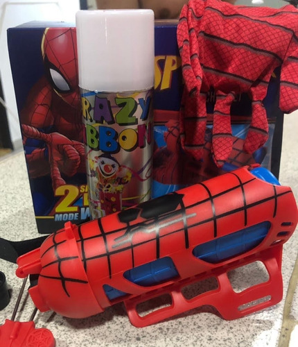 Lanza Telarañas Spiderman 