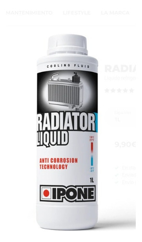 Liquido Refrigerante Ipone 1l Radiator Liquid Radiador