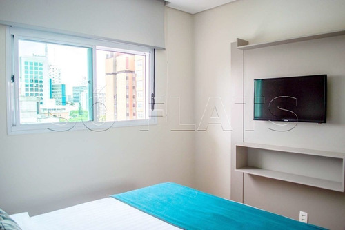 Imagem 11 de 15 de Flat No Paraíso, Com 02 Dorms, Ótima Opção Para Morar Ou Investir - Sf27239
