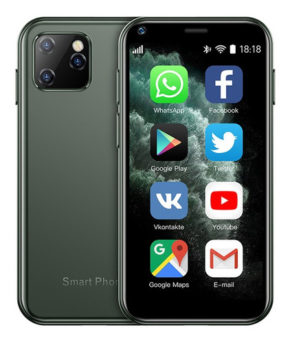 Super Mini Smartphone, Teléfono Móvil Android Soyes Xs11 Dua