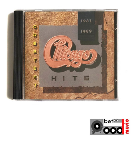 Cd  Chicago - Greatest Hits 1982 - 1989 - Edc Americana 1989