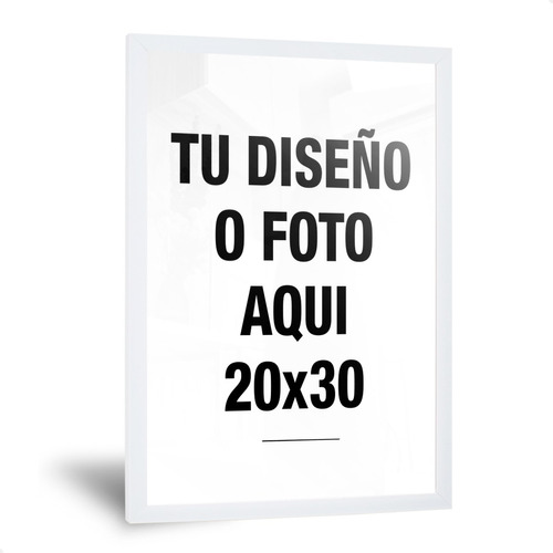 Cuadro Enmarcado Con Foto Impresa Personalizada 20x30cm