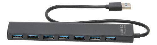 Divisor De Transmissão De Alta Velocidade Usb 3.0 Preto 7 Em