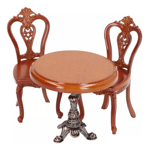 Conjunto De Cadeiras De Mesa De Jantar Dollhouse Accessories