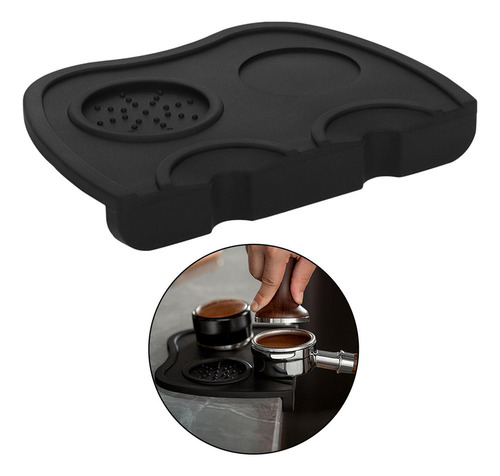 Um Tapete De Silicone Antiderrapante Para Prensar Café