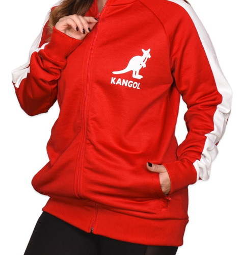Chamarra Para Dama Juvenil Oversize Kangol French Terry