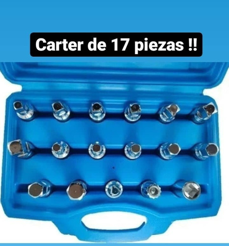 Kit Juego Extractor Tapones De Carter 12 Piezas 