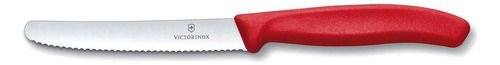 Cuchillo Verdura Dentado Punta Redonda 11 Cm Victorinox 