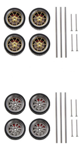 Ruedas De Vehículos A Escala 1/64 Para Modelos De A13 A19