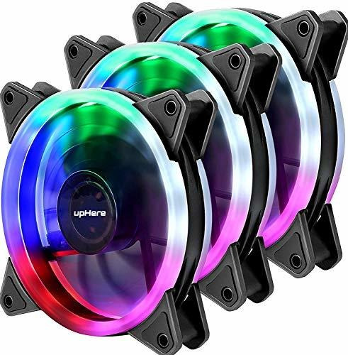 Ventilador Uphere Computer Case Fan 120mm Led Silent Fan For