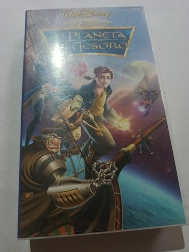 Película Vhs Disney El Planeta Del Tesoro Los Clásicos