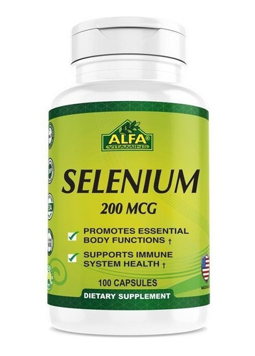 Selenio  200mcg Alfa Vitamins - Suplementos - Vitaminas