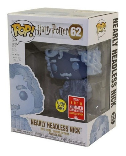 Funko Pop Harry Potter Casi Sin Cabeza Nick Brilla En La O