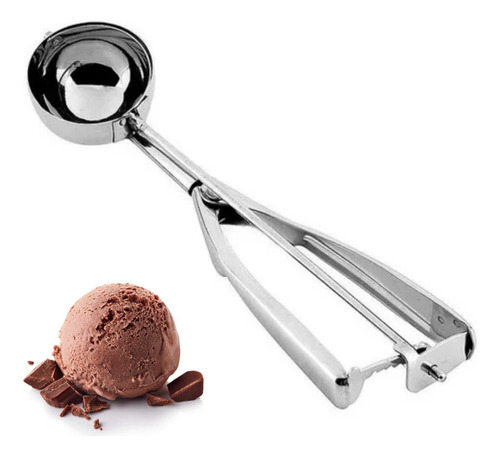 Cuchara Bochera Para Helado O Muffins Bocha Acero Inoxidable