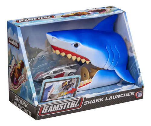 Teamsterz Tiburón Lanzador Con Vehículo Wabro 14127