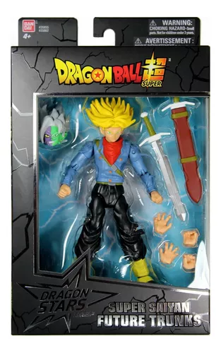 Figura de Ação DRAGON BALL Trunks De Futuro Dragon Stars (Idade Mínima  Recomendada: 4anos)