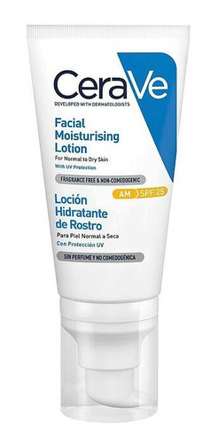 Imagen 1 de 5 de Cera Ve Crema Facial Hidratante Loción Spf25 De Día