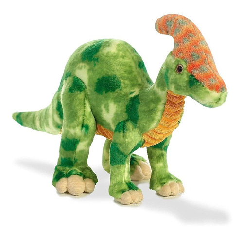 Peluche De Dinosaurio Parasaurolophus Importado Suave