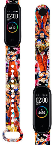 Correa Compatible Para Xiaomi Mi Band 4 Y 3 Goku Dragon Ball