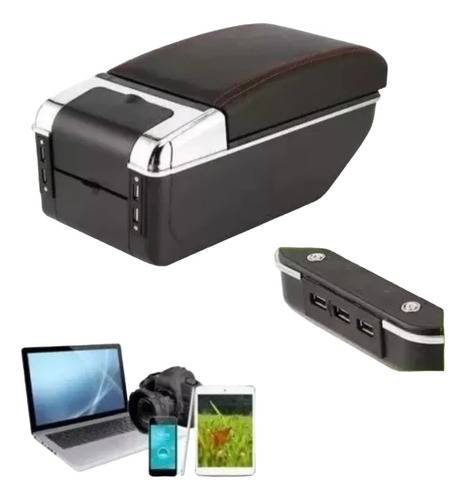 Apoya Brazo Auto Universal Base Extensible + Usb  