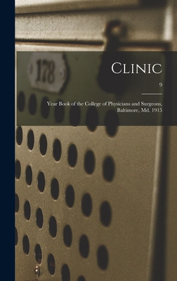 Libro Clinic: Year Book Of The College Of Physicians And ...