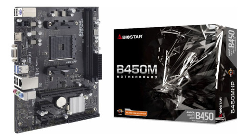 Mother Biostar B450m Socket Am4 Amd Ryzen