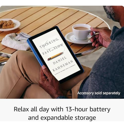 Tableta Fire Hd 10 Completamente Nueva, Diseñada Para Relaja