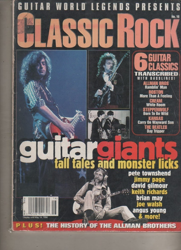 Revista ** Guitar Giants* Usa - Año 1996 - Page, Gilmour 