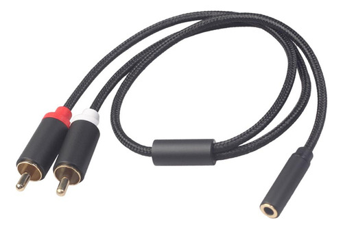 Cable Hembra A 2 Rca Macho, 3 Piezas