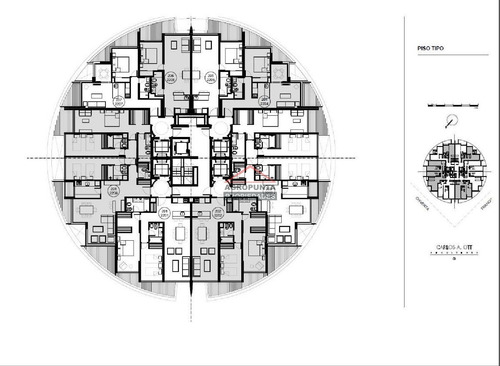 Apartamento En Brava, 1 Dormitorios *- Ref: 2539
