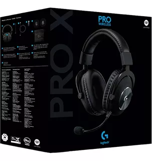 Headset Gamer Logitech G Pro X Wireless - Lightspeed Color Negro