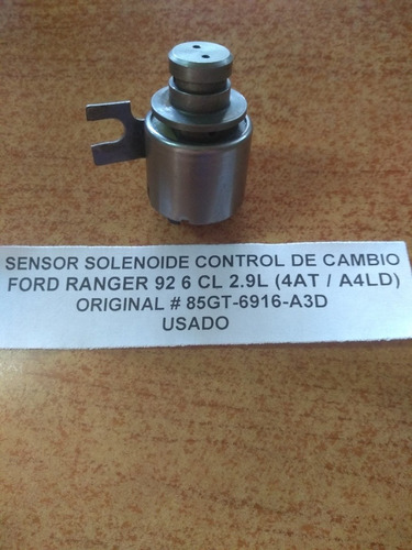 Sensor Solenoide Cambio Ranger 92 6cl 2.9 (4at- A4ld) 