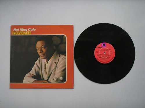 Lp Vinilo Nat King Cole Inolvidable Edic Venezuela 1975