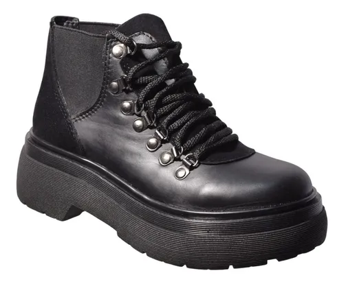 Borcegos Botas Mujer Savage Inca2 Urbanas Cord n El stico