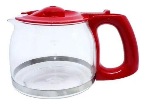 Jarra Para Cafeteira Philco Ph16 Inox Vermelha