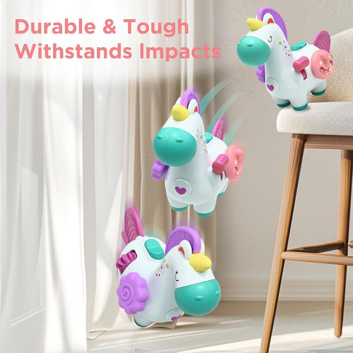 Iplay, Ilearn Cubo De Actividades De Unicornio Para Bebé, Cu