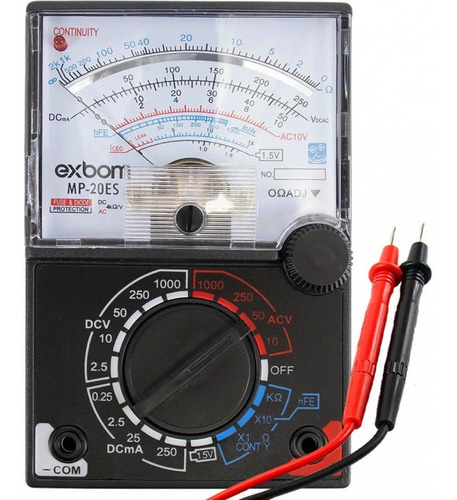 Multímetro Analógico Profissional Medidor Voltagem
