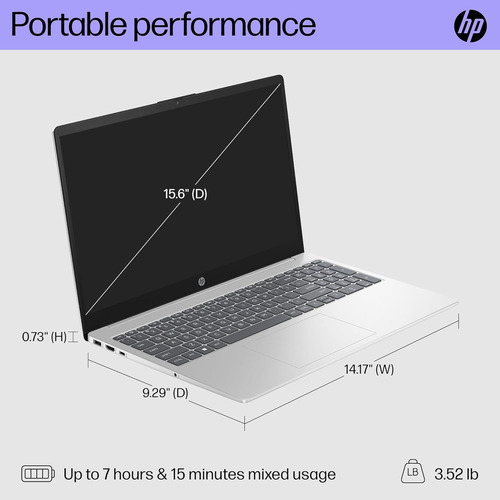 Notebook Hp 15.6 Intel Core I5-1334u - 8gb Ram - 512gb Ssd