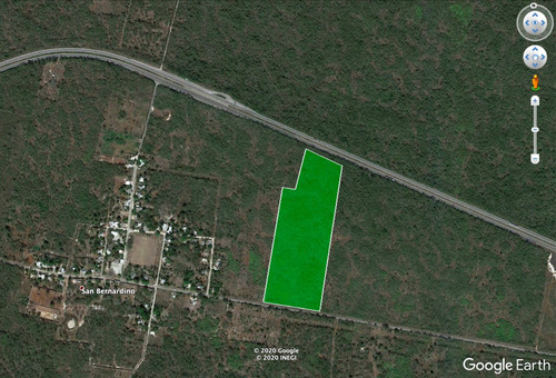 Imagen 2 de 8 de Excelente Terreno De 6.3 Ha Sobre Carretera Merida - Cancun
