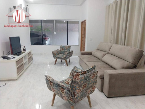 Chácara Maravilhosa Com Nascente, Lago, Fino Acabamento, 03 Dormitórios À Venda, 7000 M² Por R$ 700.000 - Pedra Bela/sp - Ch0560