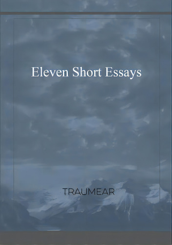 Eleven Short Essays, De Traumear. Editorial Lulu Pr, Tapa Blanda En Inglés